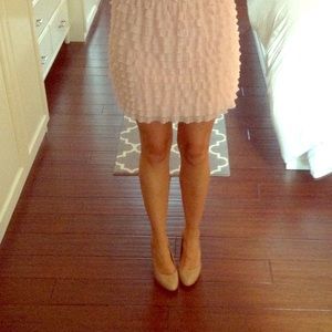 Blush Ruffled Skirt